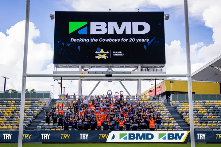 BMD score major partnership extension with the North Queensland Cowboys
