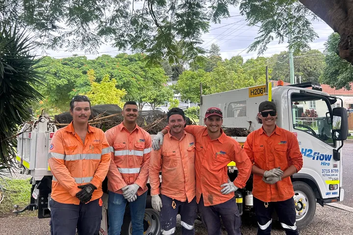 BMD lends a helping hand with ute army for post-cyclone clean up